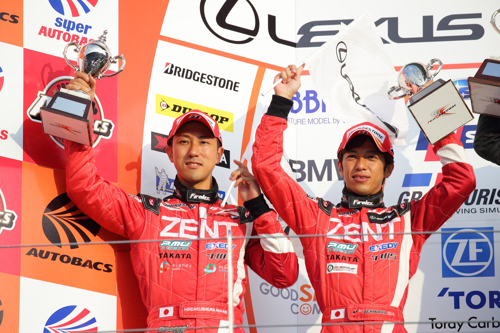 【ドライバー】石浦 宏明／立川 祐路 SUPER GT 2015年 第４戦 富士