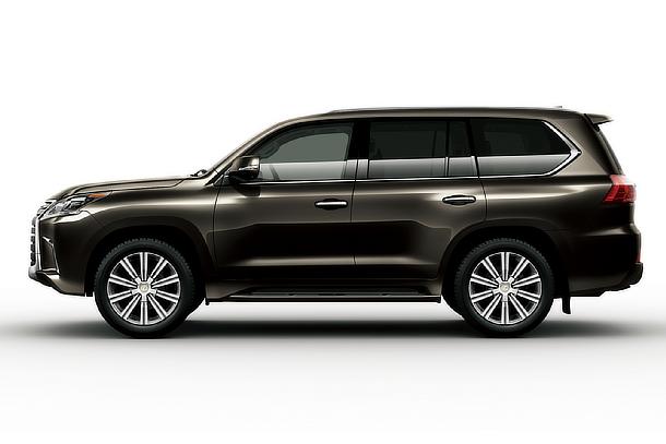 LX 570 (Starlight Black Glass Flake; options shown)