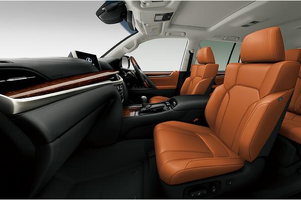 LX 570 (Interior color: Sun Flare Brown)