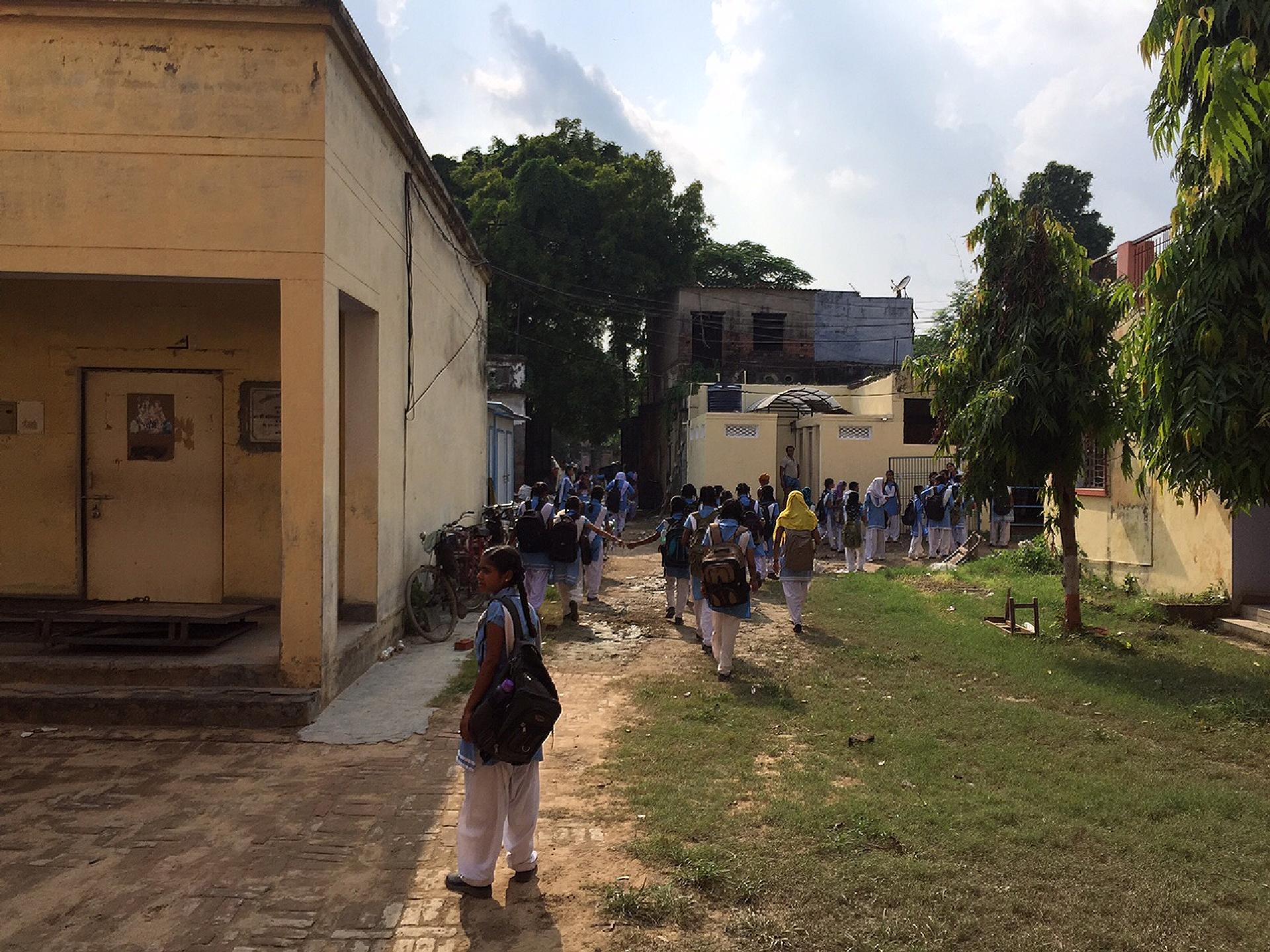 Schoolgirls in India