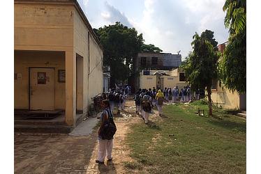 Schoolgirls in India