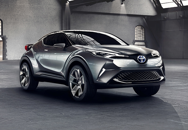 Toyota C-HR Concept (five-door model)