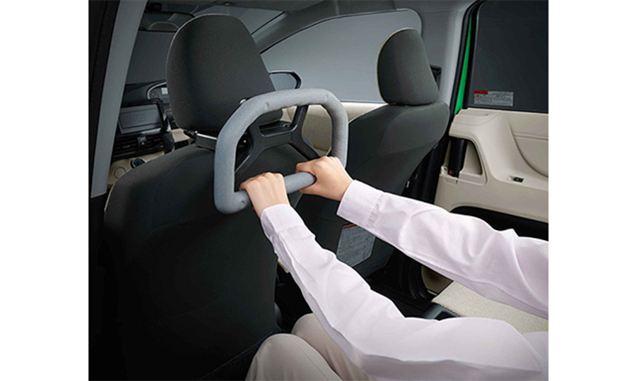 Grip handle (detachable headrest type)