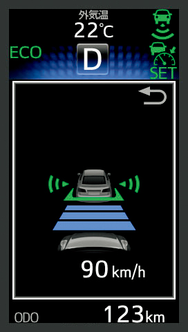 ITS Connect (Communicating Radar Cruise Control)