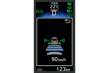ITS Connect 車車間通信システム (通信利用型レーダークルーズコントロール)