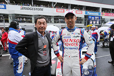 Kazuki Nakajima (Japan), driver; 2015 WEC Round 6 Fuji