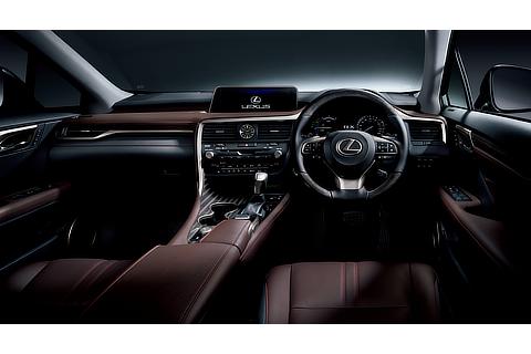RX450h Version L (Noble Brown interior color; options shown)