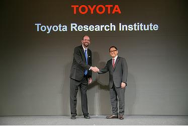 Executive Technical Advisor Gill A. Pratt / President Akio Toyoda