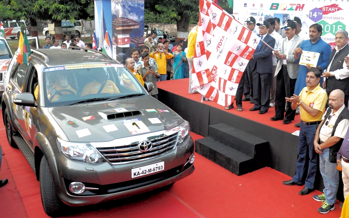 BBIN Friendship Motor Rally launch event