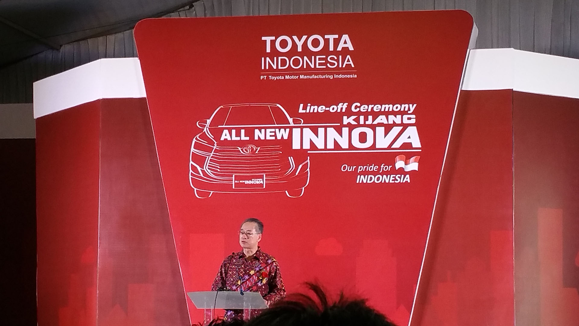 Remarks by Seiichi Sudo, Executive Vice President, Toyota Motor Corporation