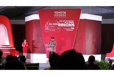 Opening remarks by Masahiro Nonami, President Director, Toyota Motor Manufacturing Indonesia