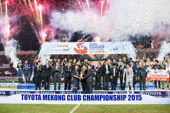Buriram United Crowned Champion At The Toyota Mekong Club Championship Of 15 Toyota Motor Corporation Official Global Website