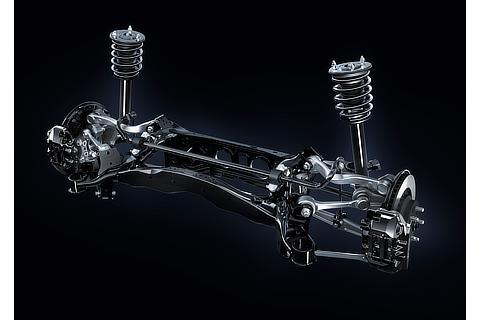 LEXUS LC500 リヤサスペンション