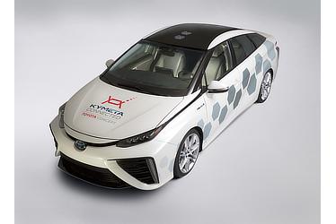 Mirai-based Research Vehicle with Satellite Communications Function