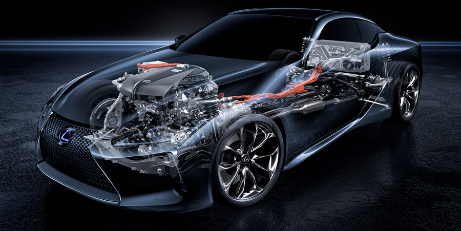 LEXUS LC500h搭載マルチステージハイブリッドシステム
