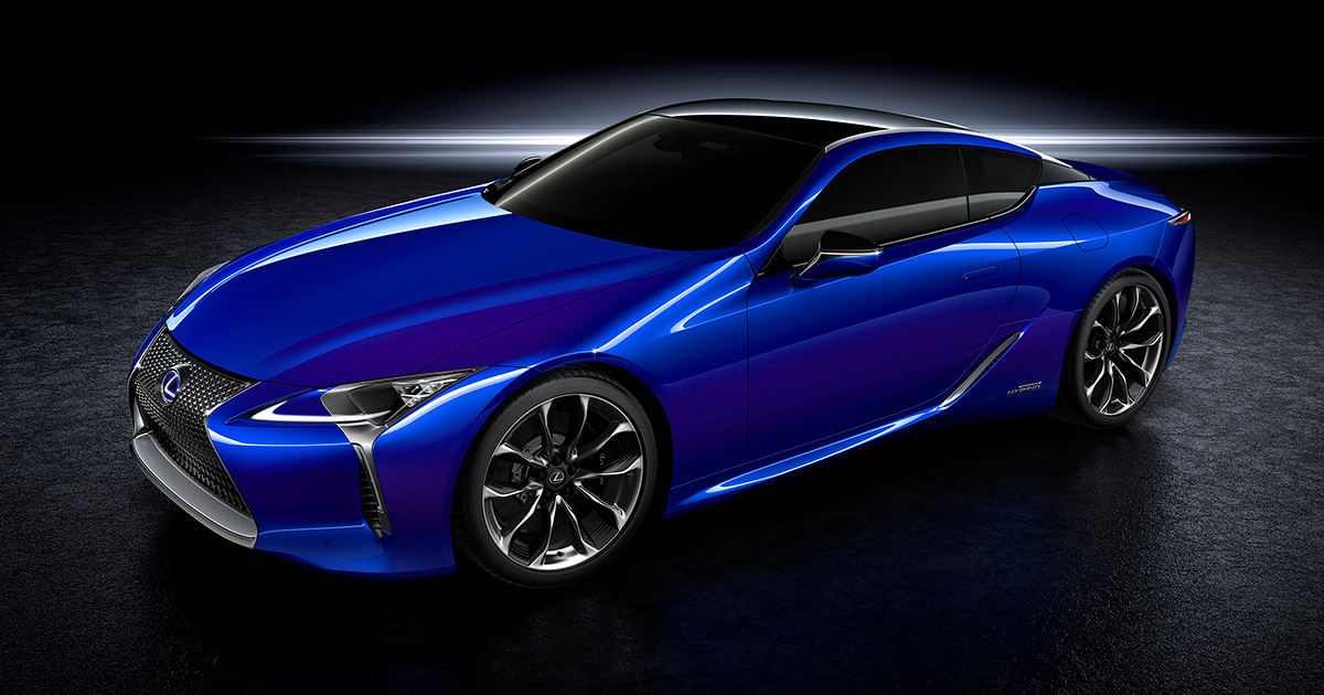 World Premiere of the All New Lexus LC 500h Features Next 