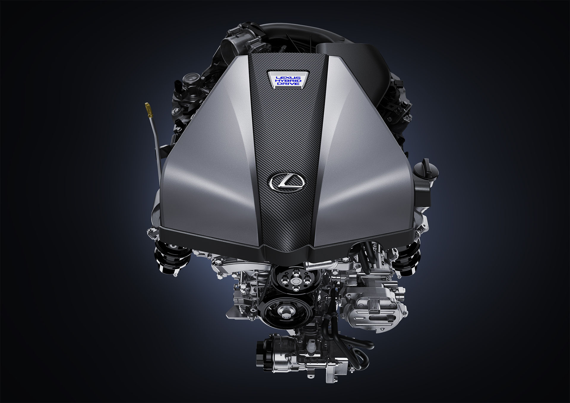 LEXUS LC500h マルチステージハイブリッドシステム、エンジン