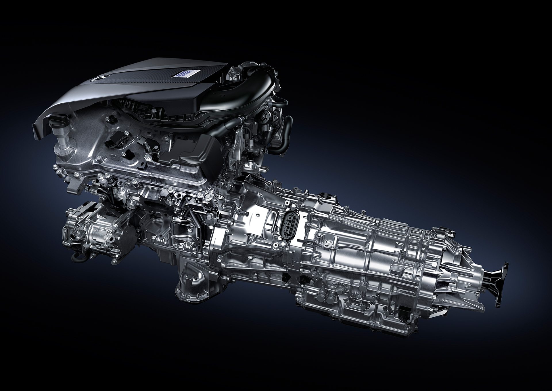 Lexus Lc 500h Multi Stage Hybrid System Engine And Transmission