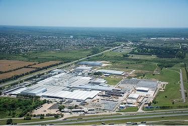 Aerial photo of Zarate Plant (2014)