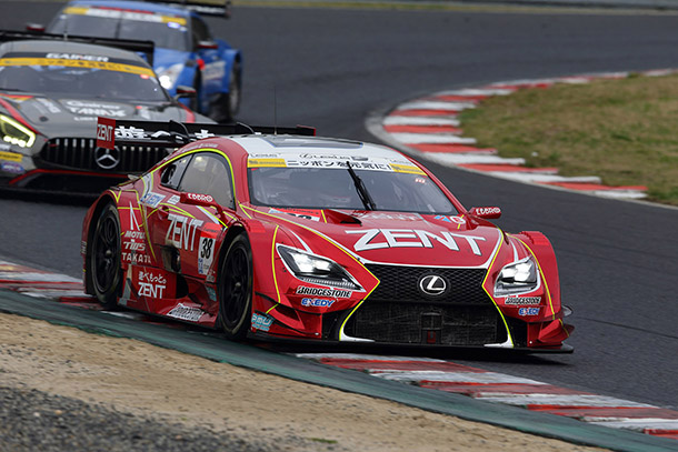 SUPER GT 第1戦 OKAYAMA GT 300km RACE ロシター／平川組LEXUS