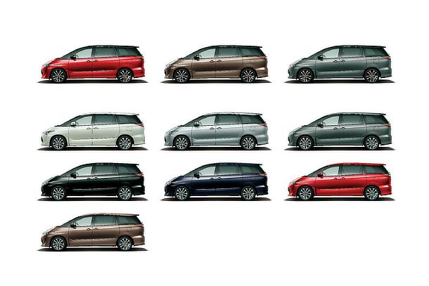 エスティマ HYBRID カラーサンプル エスティマハイブリッド カラーサンプル