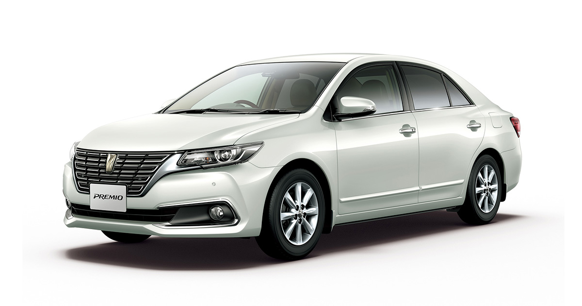 TOYOTA、プレミオならびにアリオンをマイナーチェンジ | トヨタ