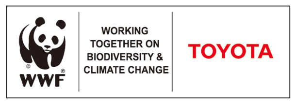 WWF logo, Toyota logo