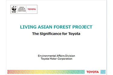 Presentation by Toyota motor corporation