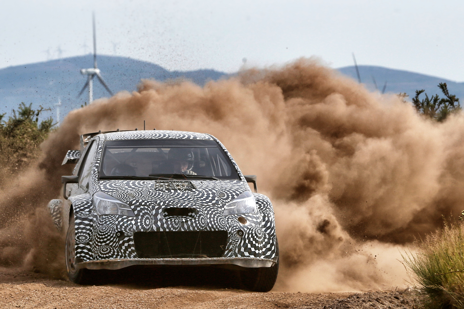 TOYOTA GAZOO Racing Yaris WRC test