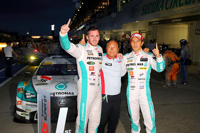 第5戦 富士の決勝レースを戦うLEXUS勢