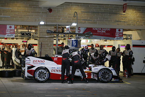 WEC第6戦 COTA6時間 決勝 TOYOTA GAZOO Racing #6号車が力強い走りで2