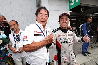 【監督】星野 一義／【ドライバー】関口 雄飛 SUPER FORMULA 2016年 第6戦 SUGO