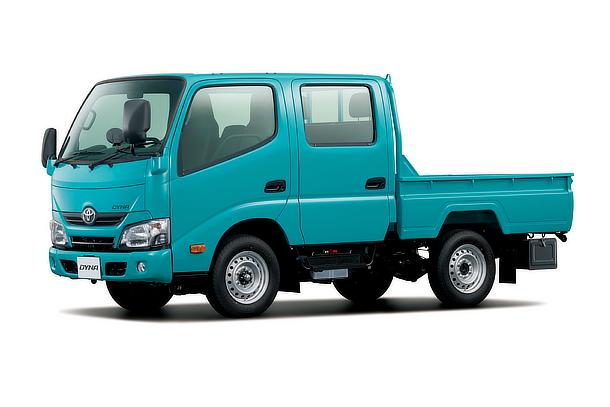 ダイナ カーゴ ダブルキャブ・標準デッキ・低床・1t積・ディーゼル車・4WD（ターコイズ）＜オプション装着車＞