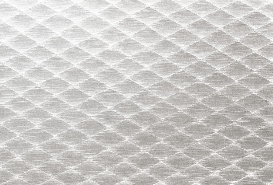 オーナメントパネル 本アルミ（名栗調仕上げ／シルバー）