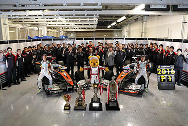 【チーム】P.MU/CERUMO・INGING SUPER FORMULA 2016年 第7戦 鈴鹿