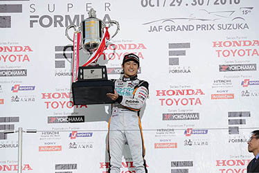 【ドライバー】国本 雄資 SUPER FORMULA 2016年 第7戦 鈴鹿