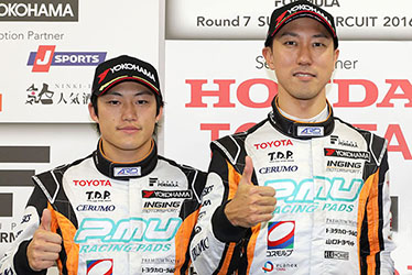 【ドライバー】国本 雄資／石浦 宏明 SUPER FORMULA 2016年 第7戦 鈴鹿