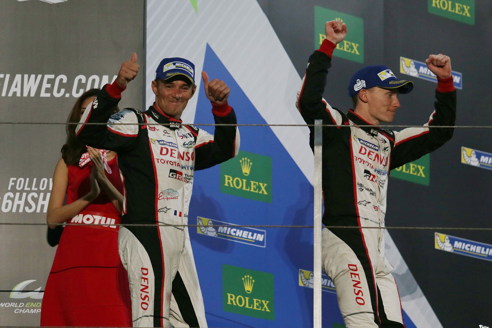 Stéphane Sarrazin / Mike Conway, driver; 2016 WEC Round 8 Shanghai
