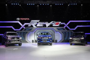 Launching event of Toyota Hilux Revo in Thaialnd