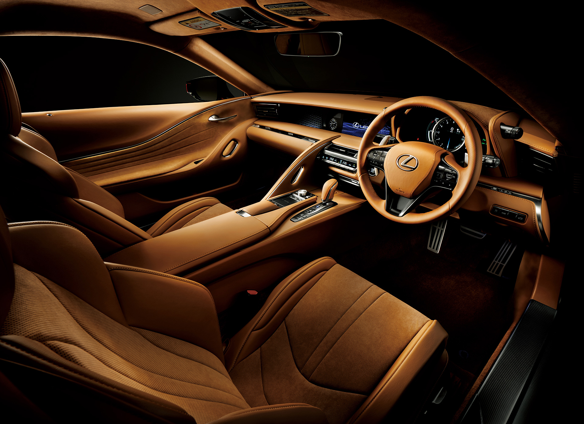 Lc 500 S Package Ochre Interior Color Options Shown Toyota Motor Corporation Official Global Website