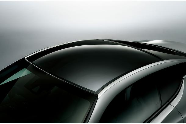 Glass panorama roof
