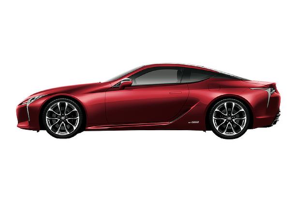LC 500h S package (Garnet Red Mica)