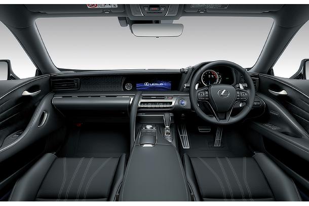 LC 500h L package (Black interior color)