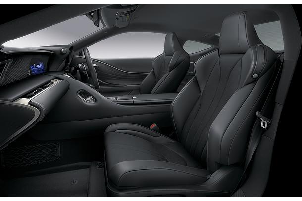 LC 500 / LC 500h S package (Black Interior Color)