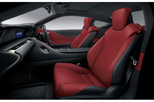 LC 500 / LC 500h L package (Dark Rose Interior Color)