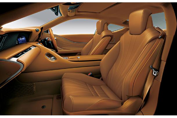 LC 500 / LC 500h L package (Ochre Interior Color)