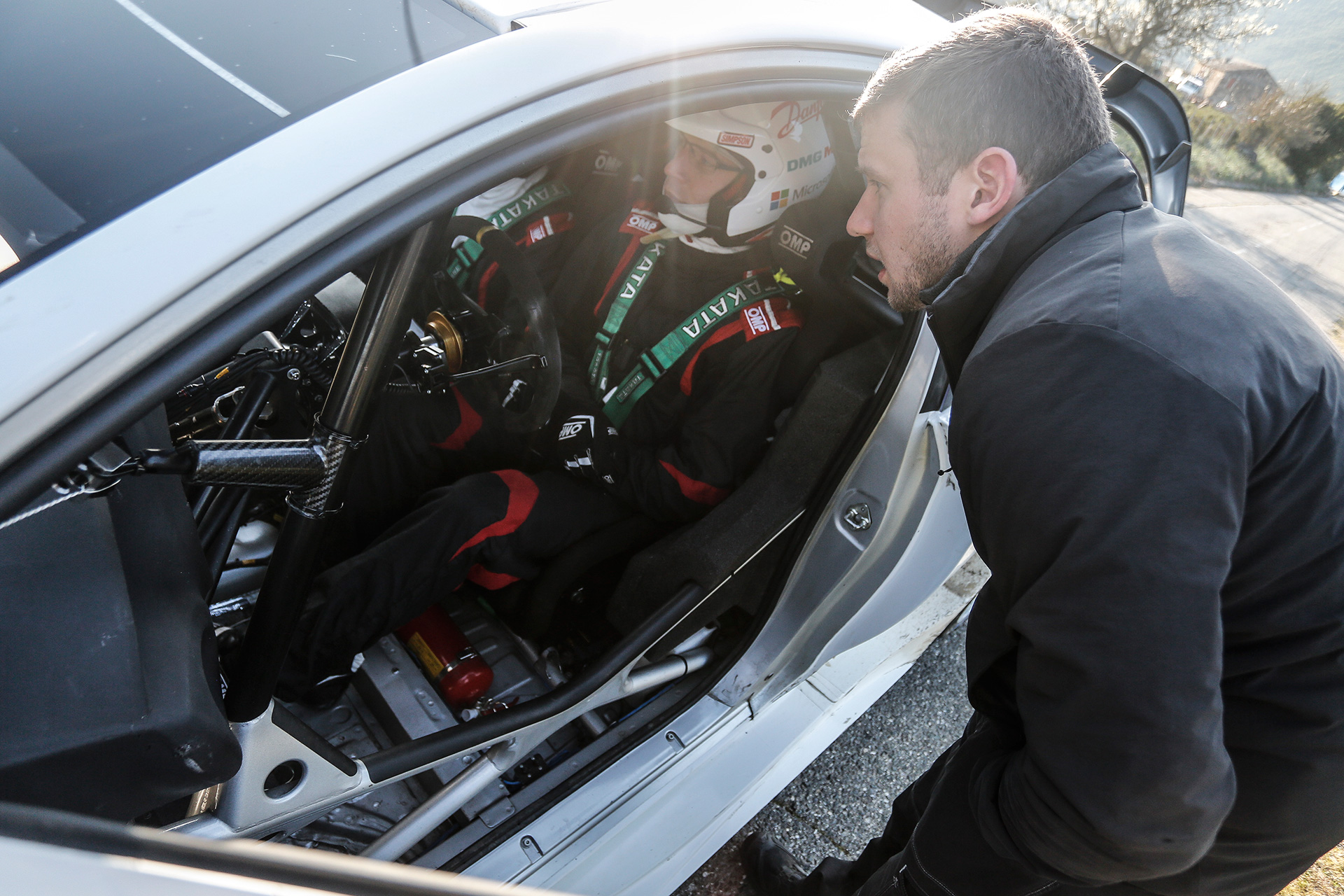 Jari-Matti Latvala and Antony Sharpe