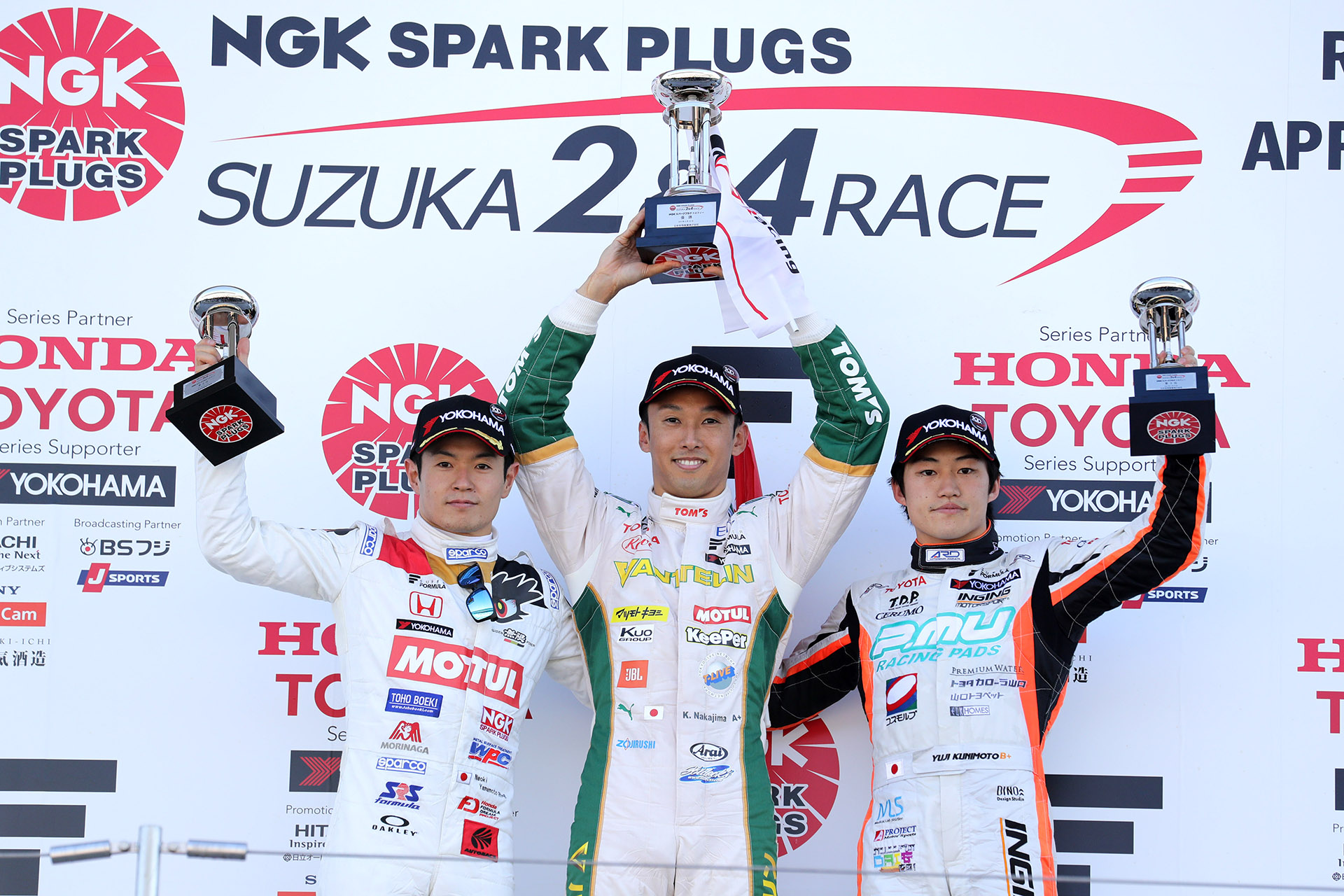 【ドライバー】中嶋 一貴／国本 雄資 SUPER FORMULA 2017年 第1戦 鈴鹿