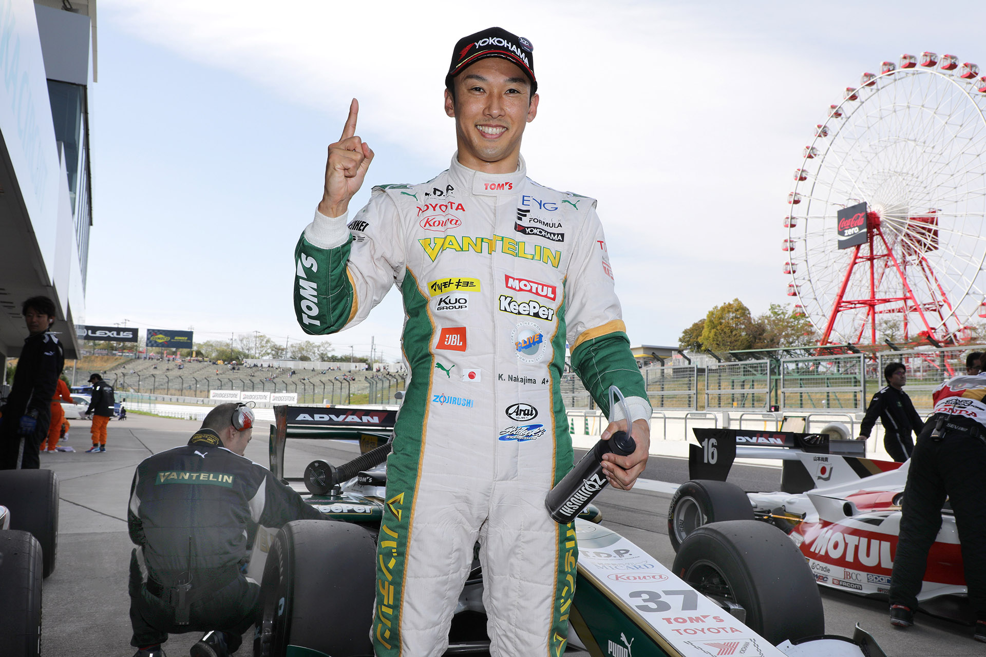 【ドライバー】中嶋 一貴 SUPER FORMULA 2017年 第1戦 鈴鹿