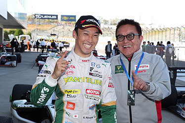 【ドライバー】中嶋 一貴／【監督】舘 信秀 SUPER FORMULA 2017年 第1戦 鈴鹿